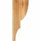 Ekena Millwork Ridgewood Rough Sawn Corbel, Western Red Cedar, 4"W x 8"D x 20"H COR04X08X20RID00RWR - alternate 2